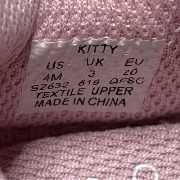 Stride Rites Kitty toddler sneakers size 4M - Picture 6 of 9